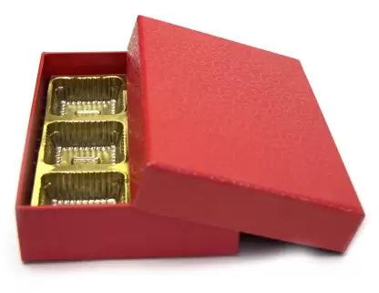 Solid Party Box  (Red, Pack of 40)